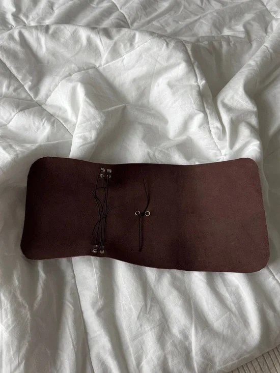 Louise Carmen Inspired Leather Journal Cover with Charm - Picture 3 of 5